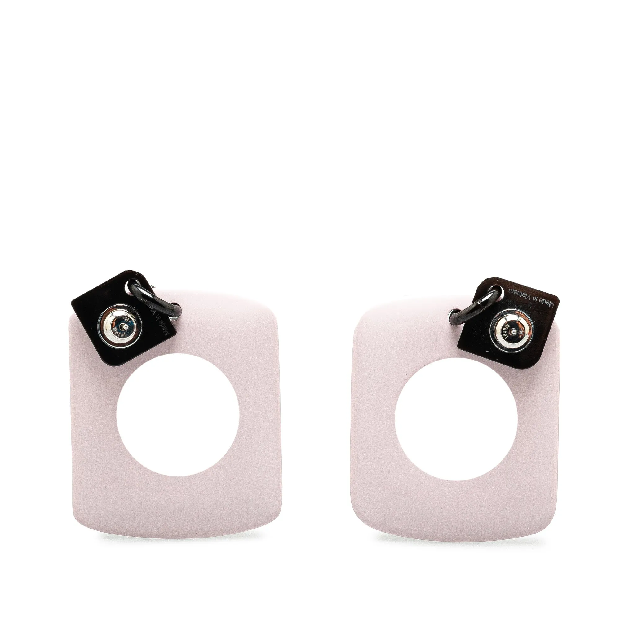 Herms Buffalo Horn Dalva Drop Earrings