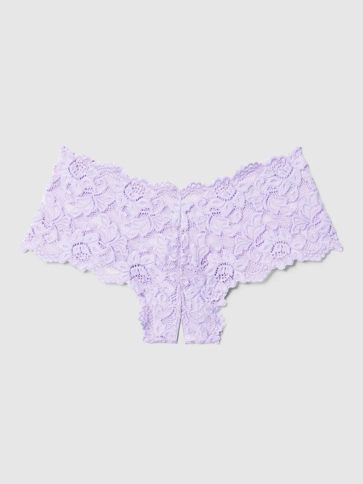 Jessica Lace Crotchless Cheeky