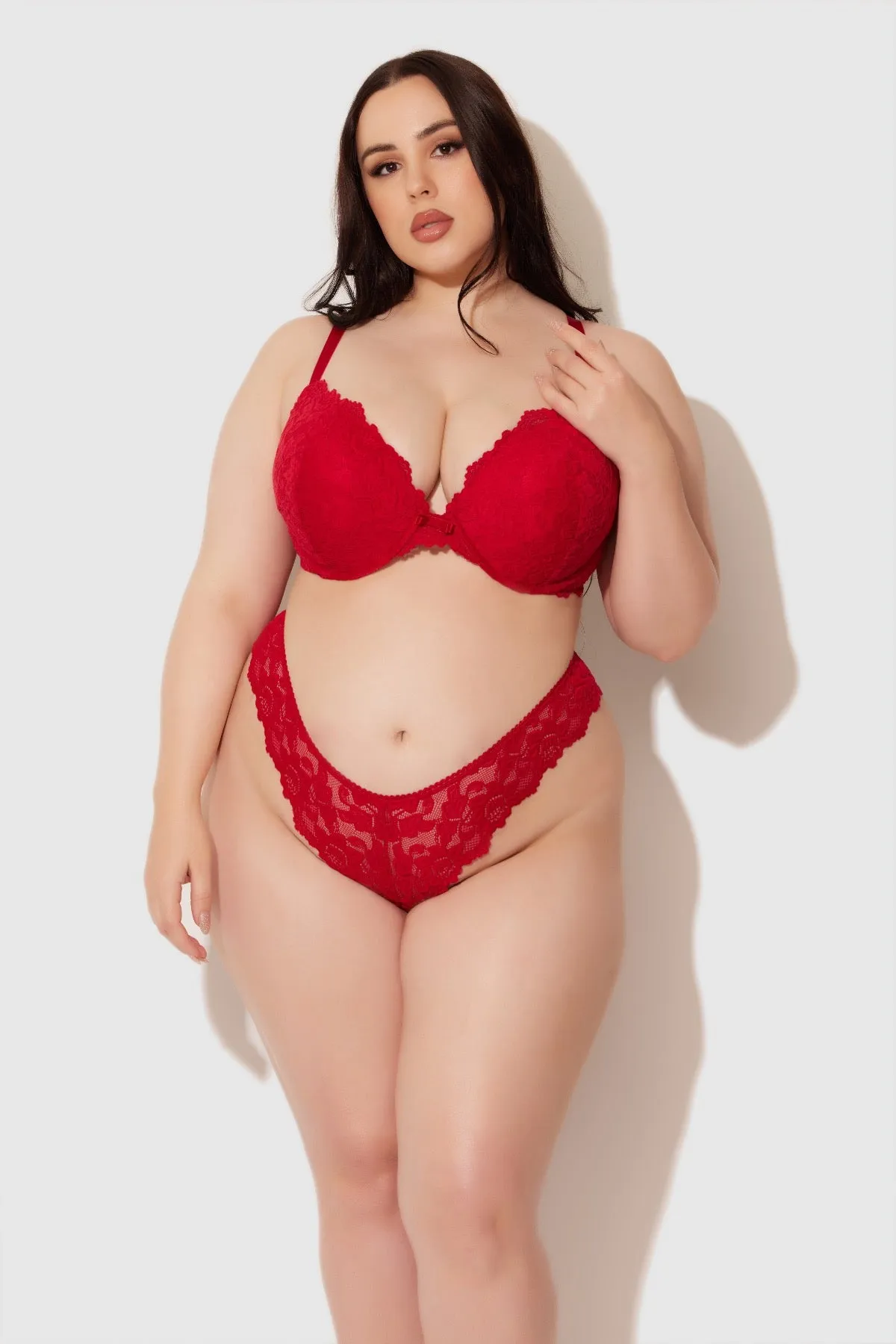 Jessica Lace Push Up Bra