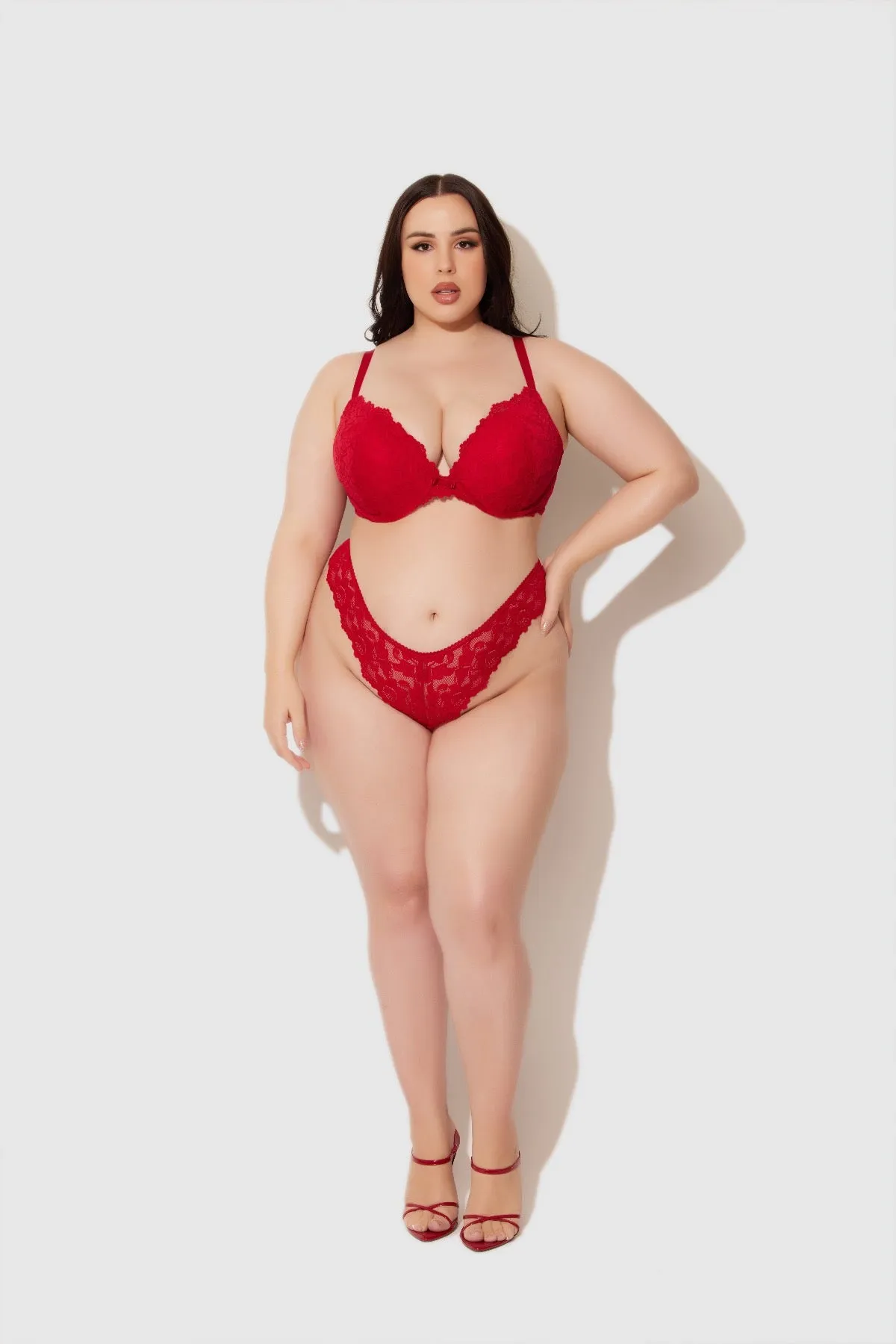 Jessica Lace Push Up Bra