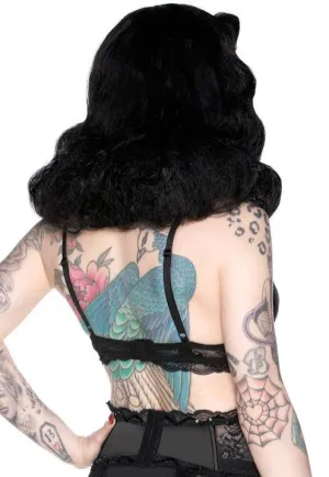 Killstar - Shes Poison Fringe Black - Bras