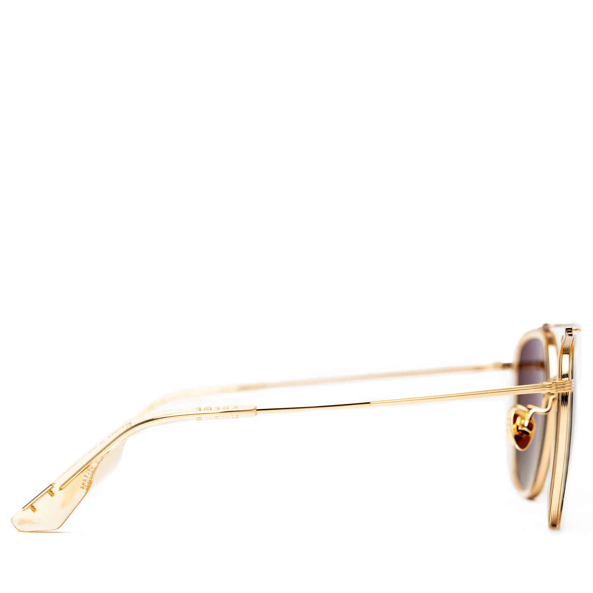 Krewe Austin Polarized Sunglasses - Champagne 18K