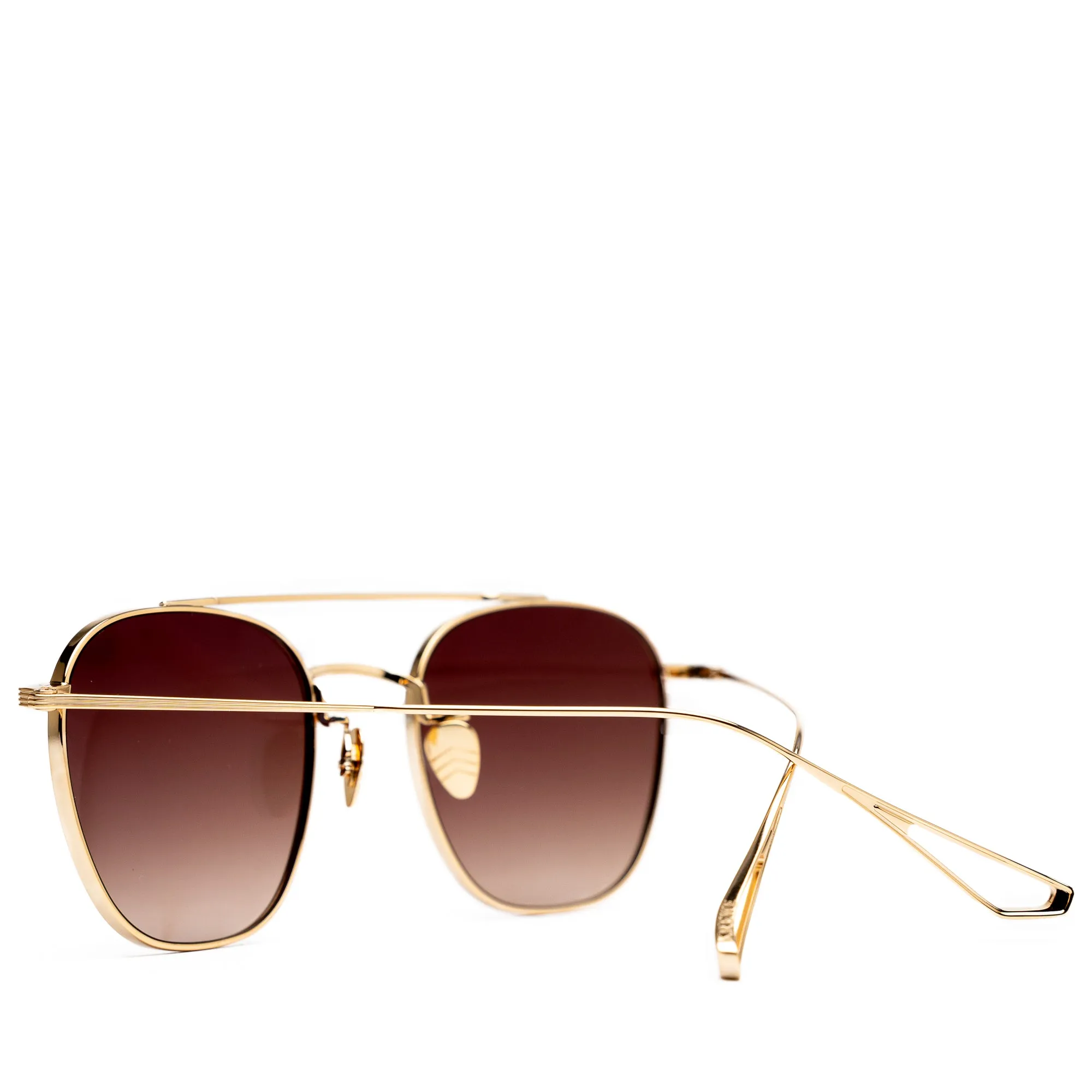 Krewe Earhartt Sunglasses - Matte Black Fade