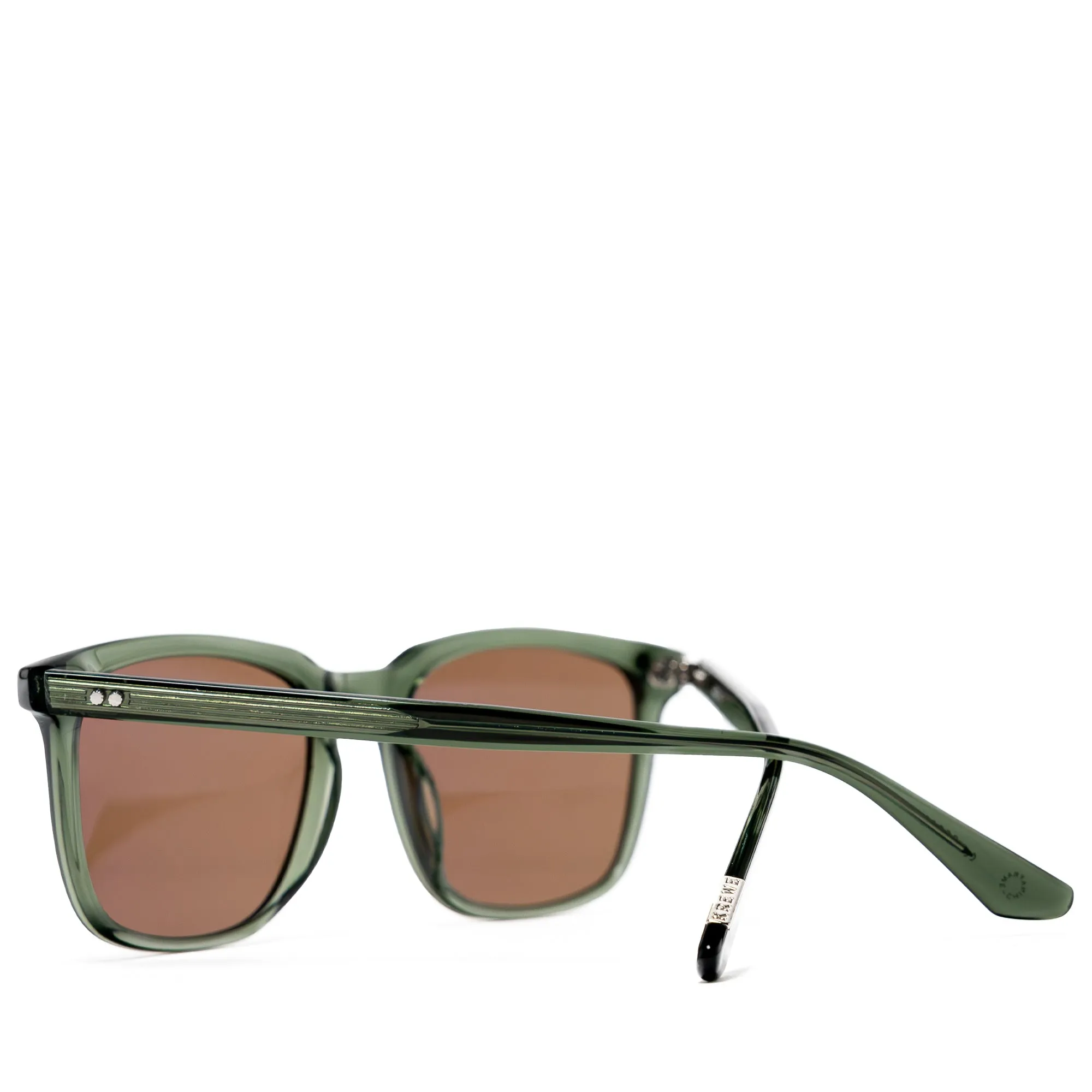 Krewe Matthew Polarized Sunglasses - Bottle Green