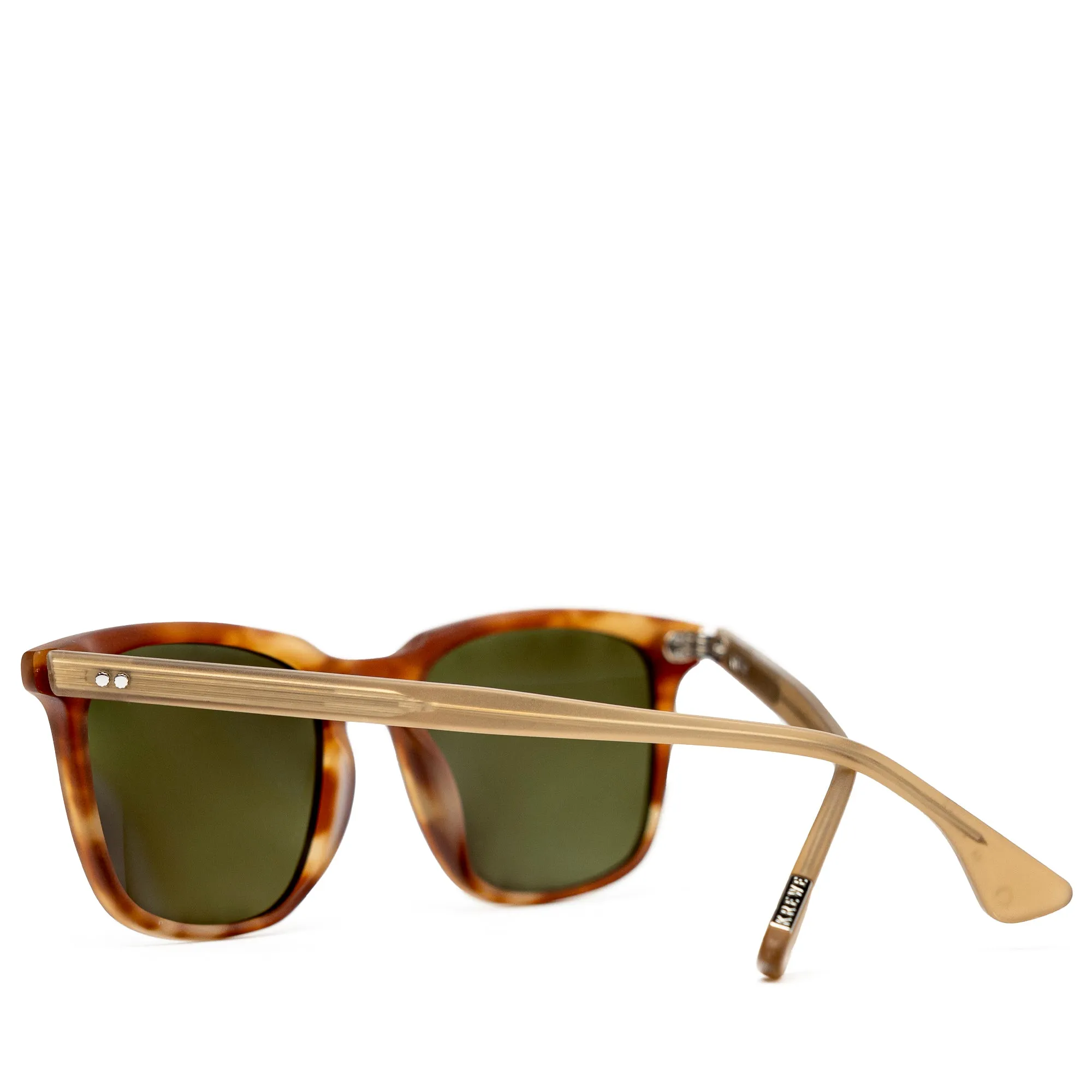 Krewe Matthew Polarized Sunglasses - Matte Tobacco/Sweet Tea