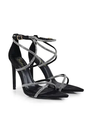 Laurent Rhinestone Heel