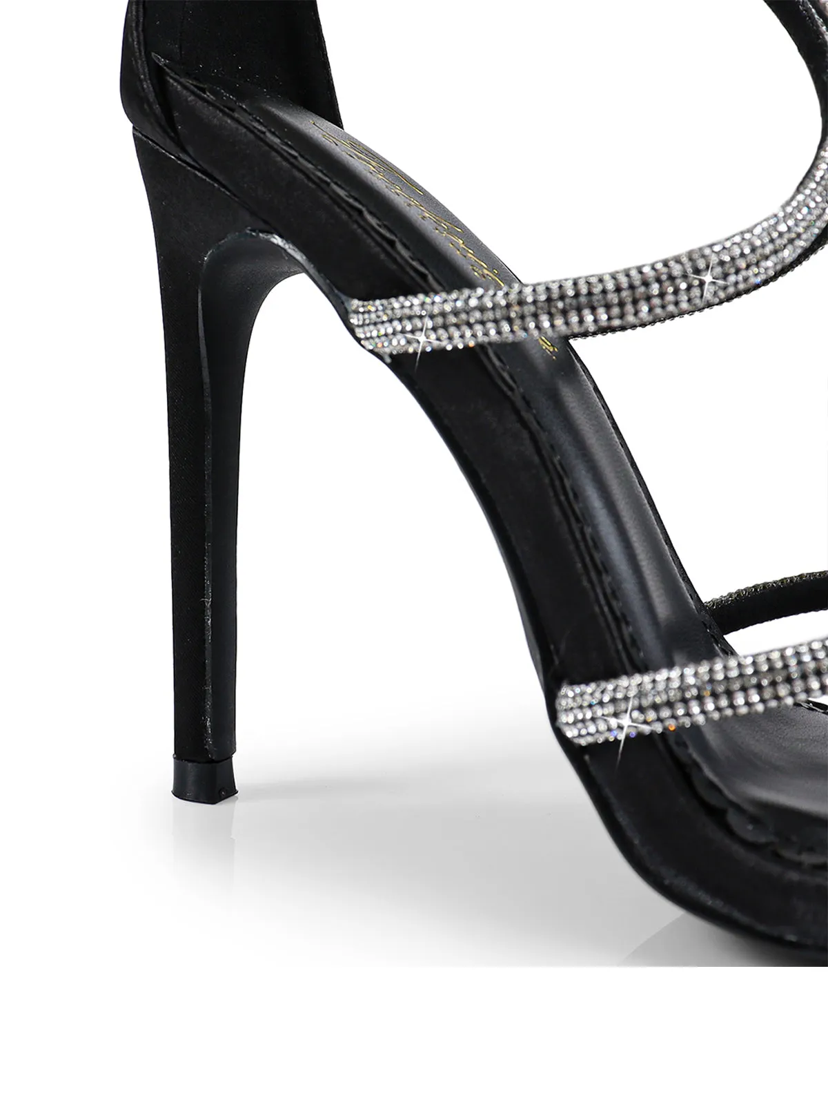 Laurent Rhinestone Heel