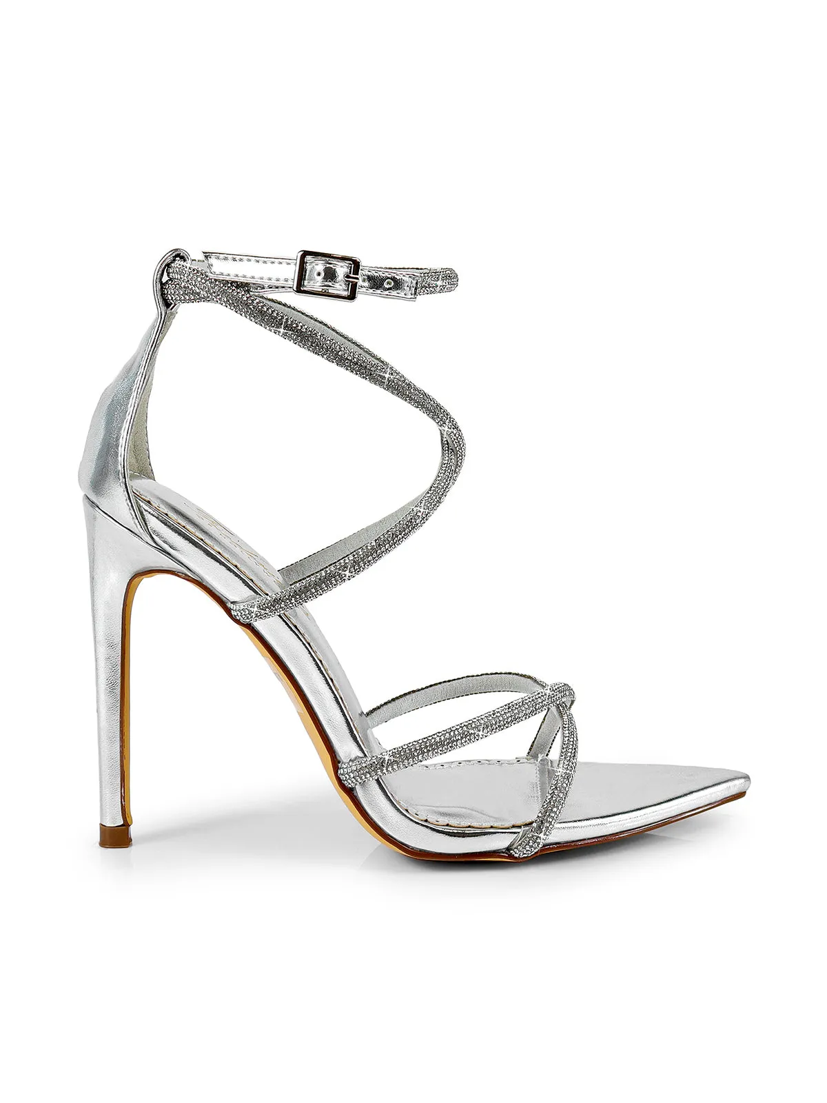 Laurent Rhinestone Heel