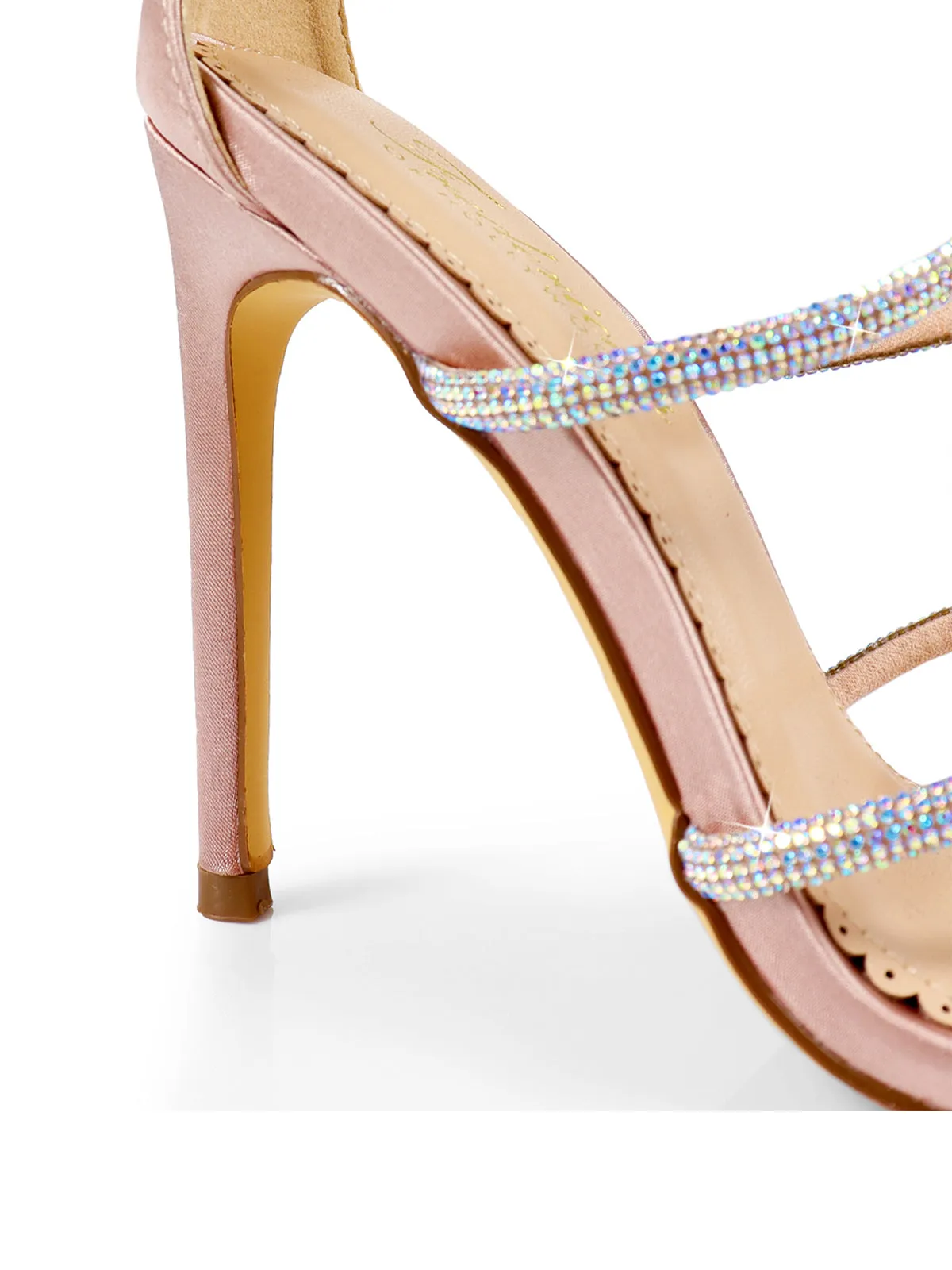 Laurent Rhinestone Heel