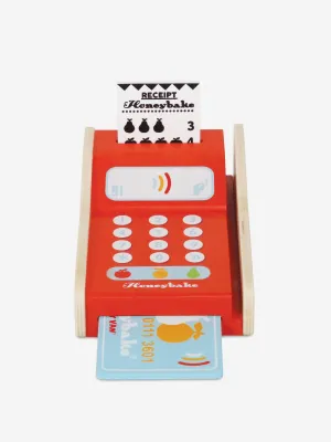 Le Toy Van Wooden Shop Card Machine (W:8Cm D:13.4cm H:4cm)