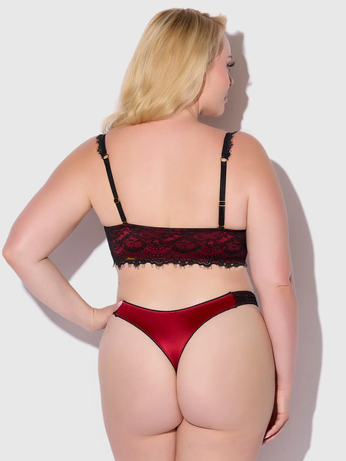 Lexi Lace Strapless Push Up Bra