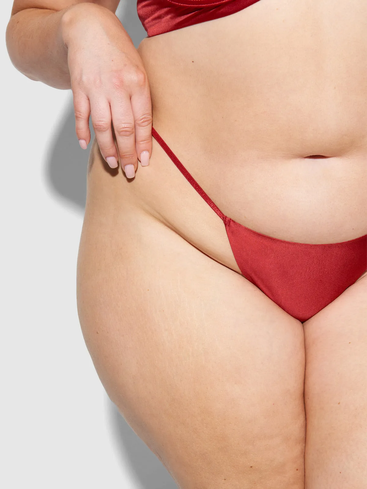 Lexi Liquid Satin G-String