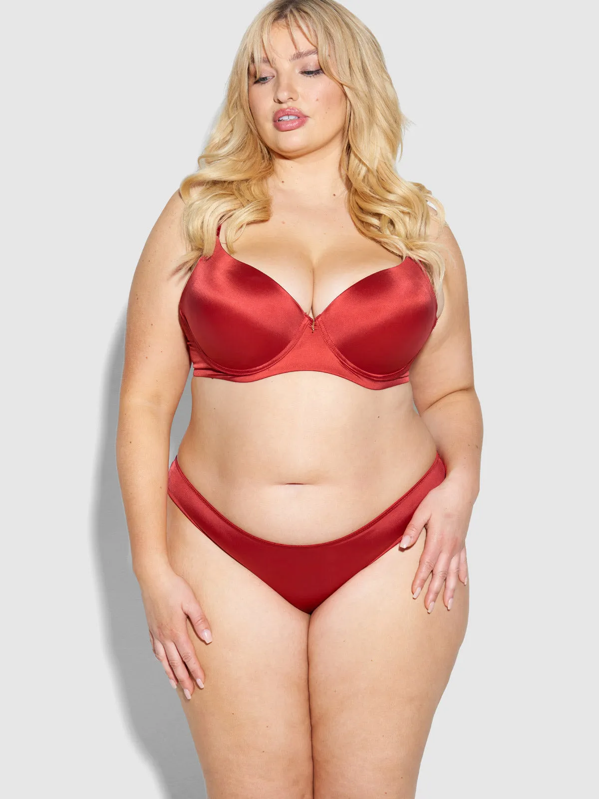 Lexi Liquid Satin Hipster