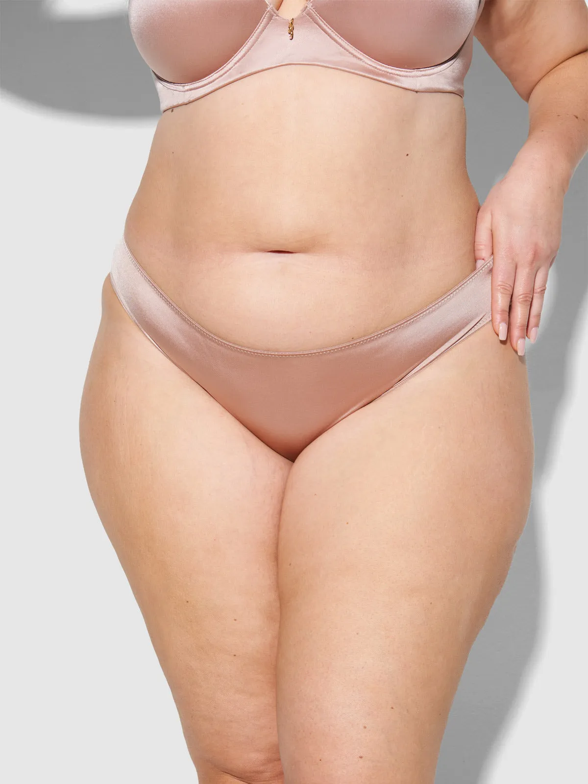 Lexi Liquid Satin Hipster