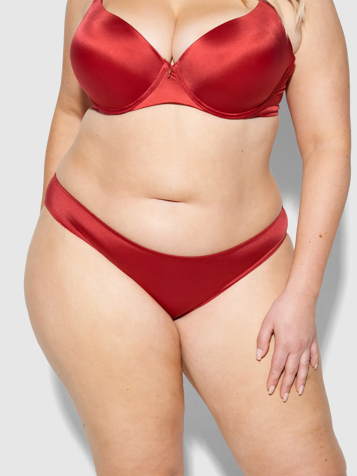 Lexi Liquid Satin Hipster