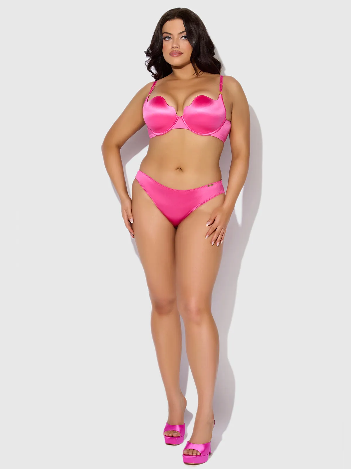 Lexi Liquid Satin Hipster