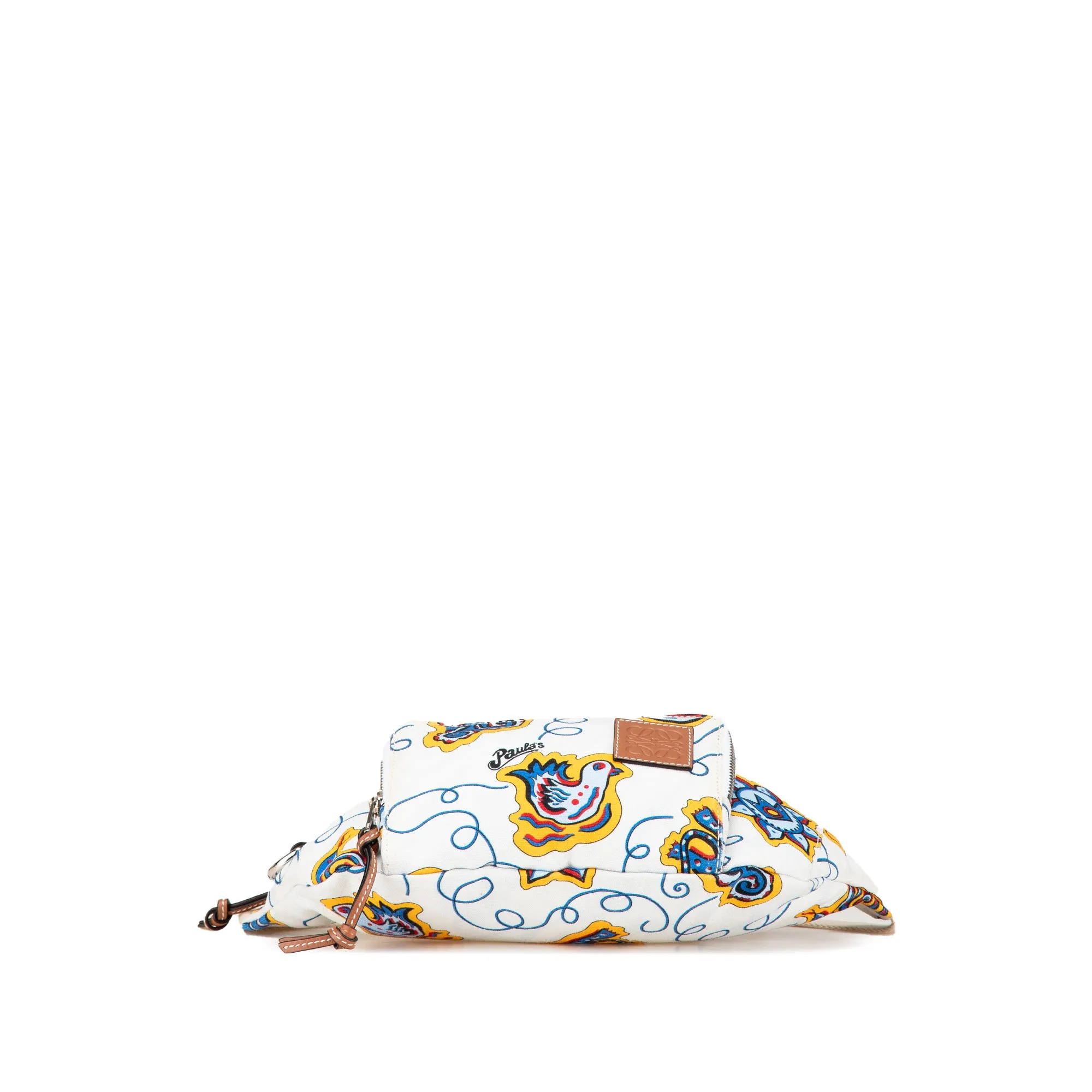 LOEWE Paulas Ibiza Printed Canvas Belt Bag