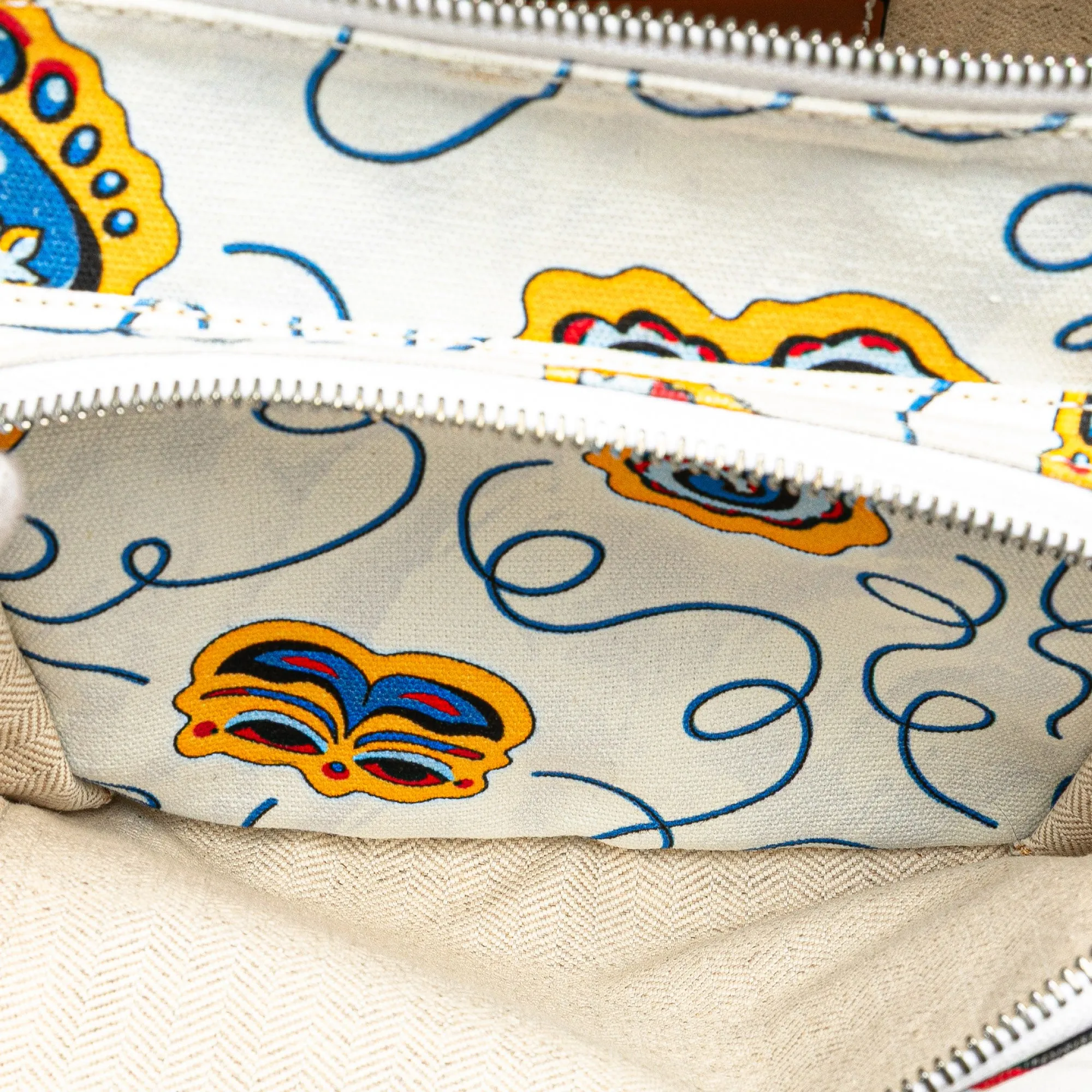 LOEWE Paulas Ibiza Printed Canvas Belt Bag