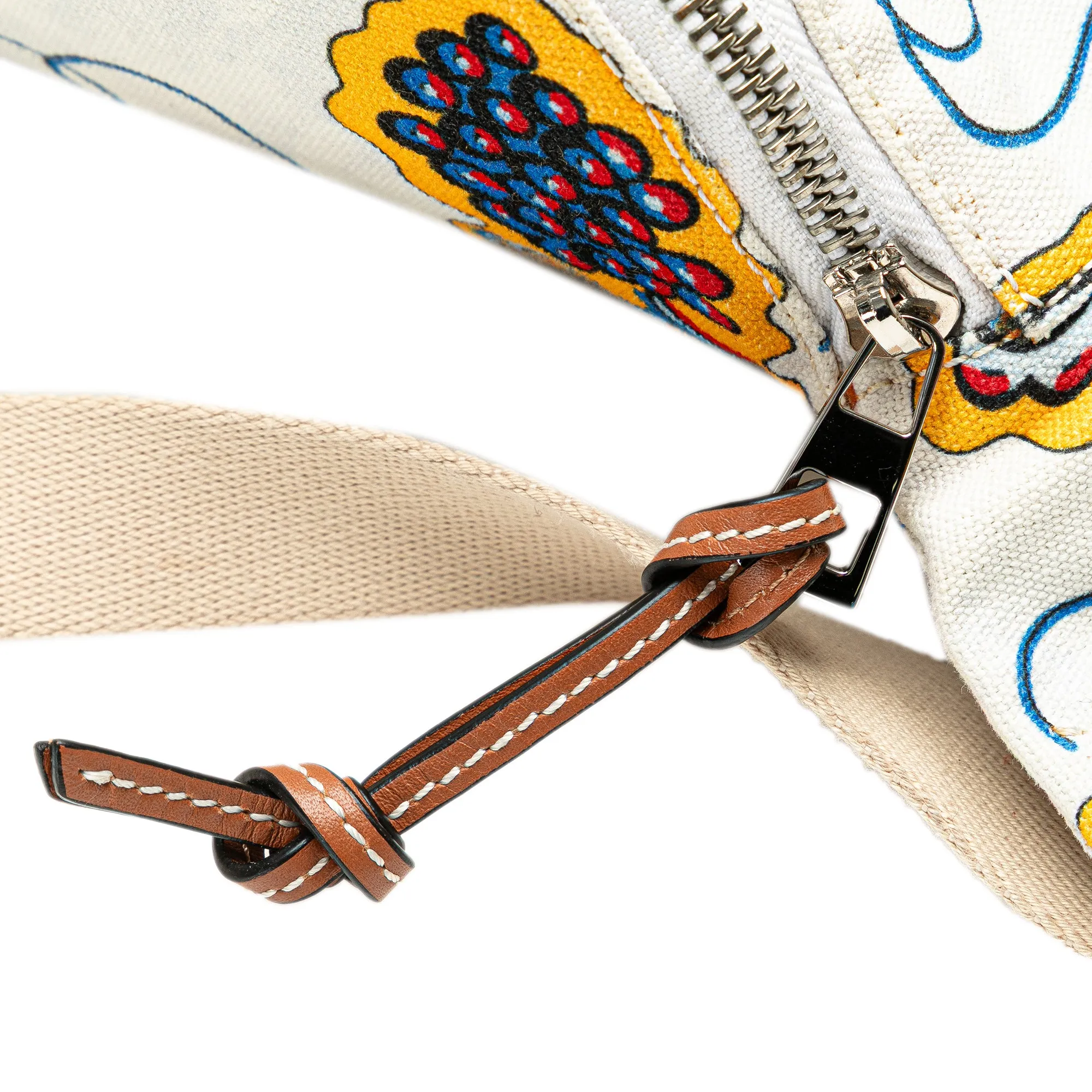 LOEWE Paulas Ibiza Printed Canvas Belt Bag