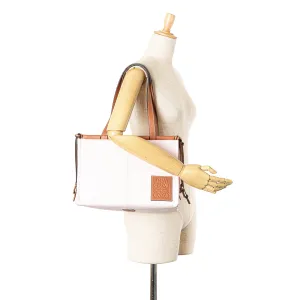 LOEWE Small Canvas Cushion Tote Pink