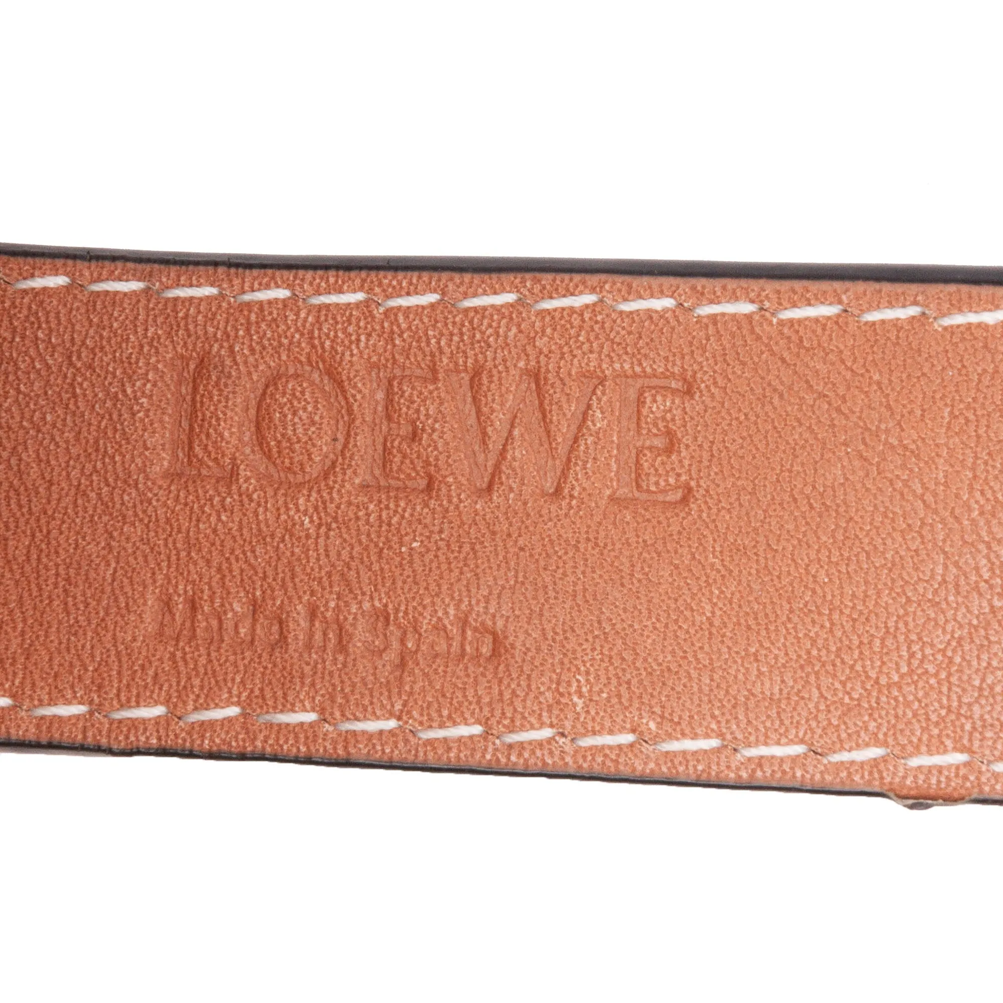 LOEWE Small Raffia Basket Tote