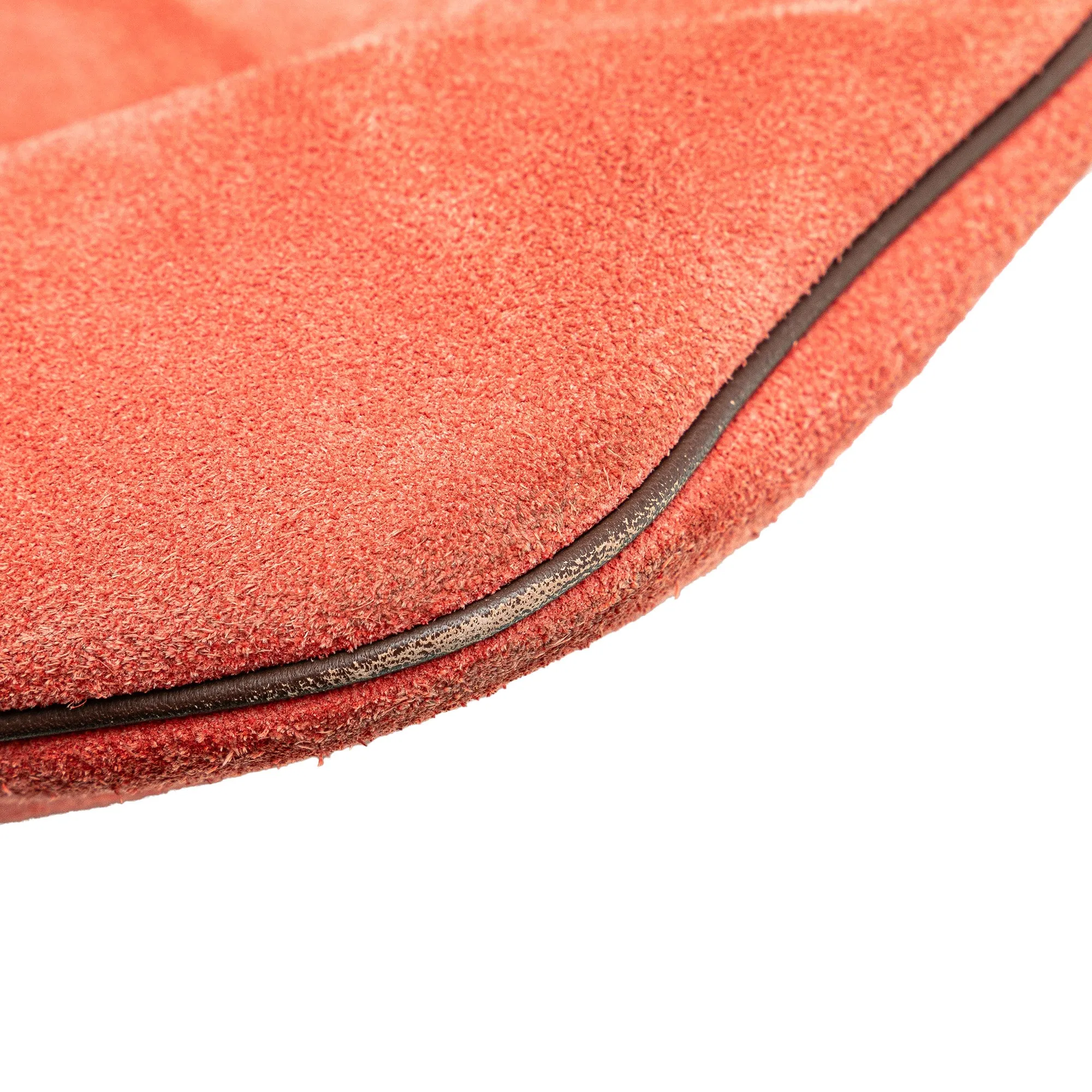 LOEWE Suede Crossbody Red