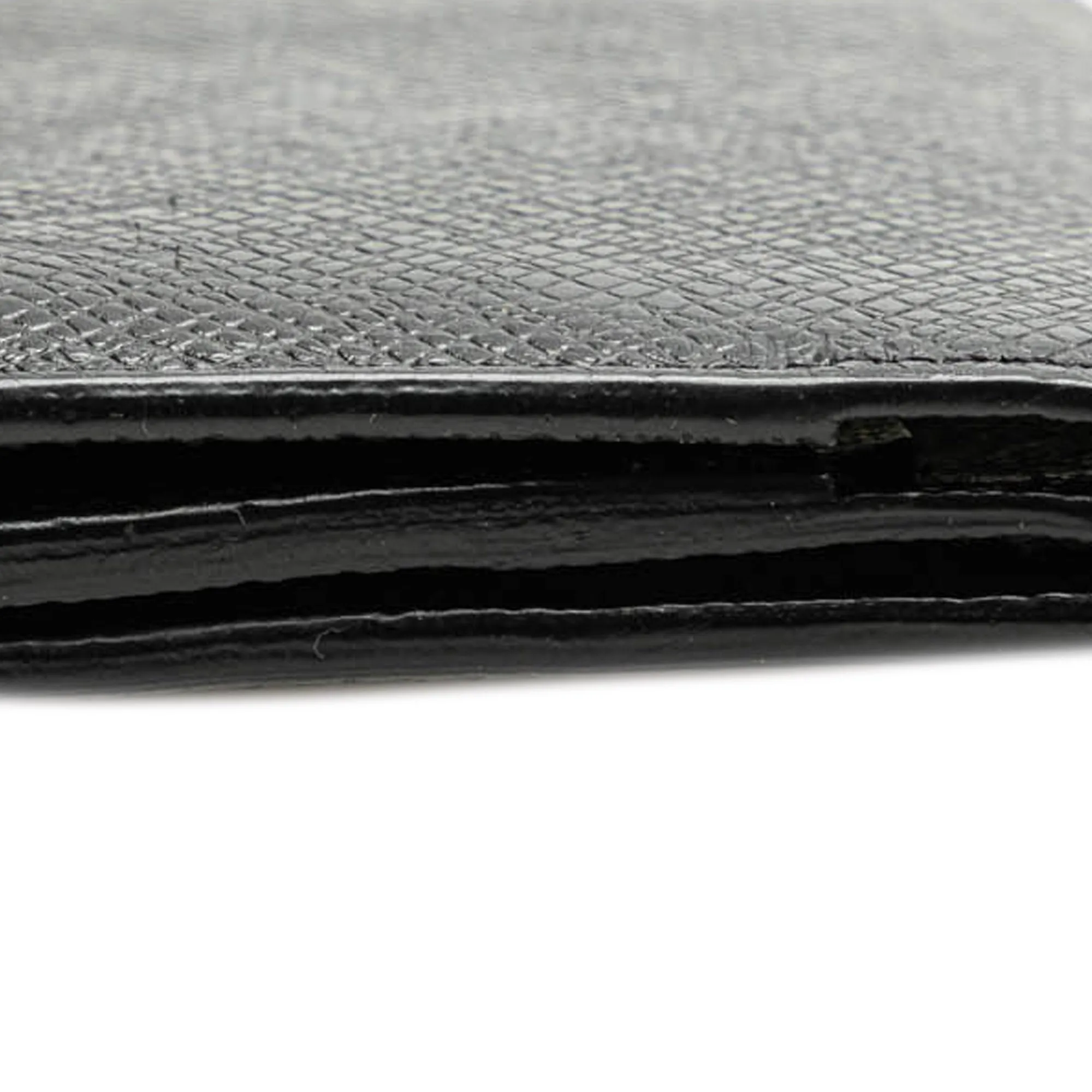 Louis Vuitton Taiga Enveloppe Carte De Visite Black