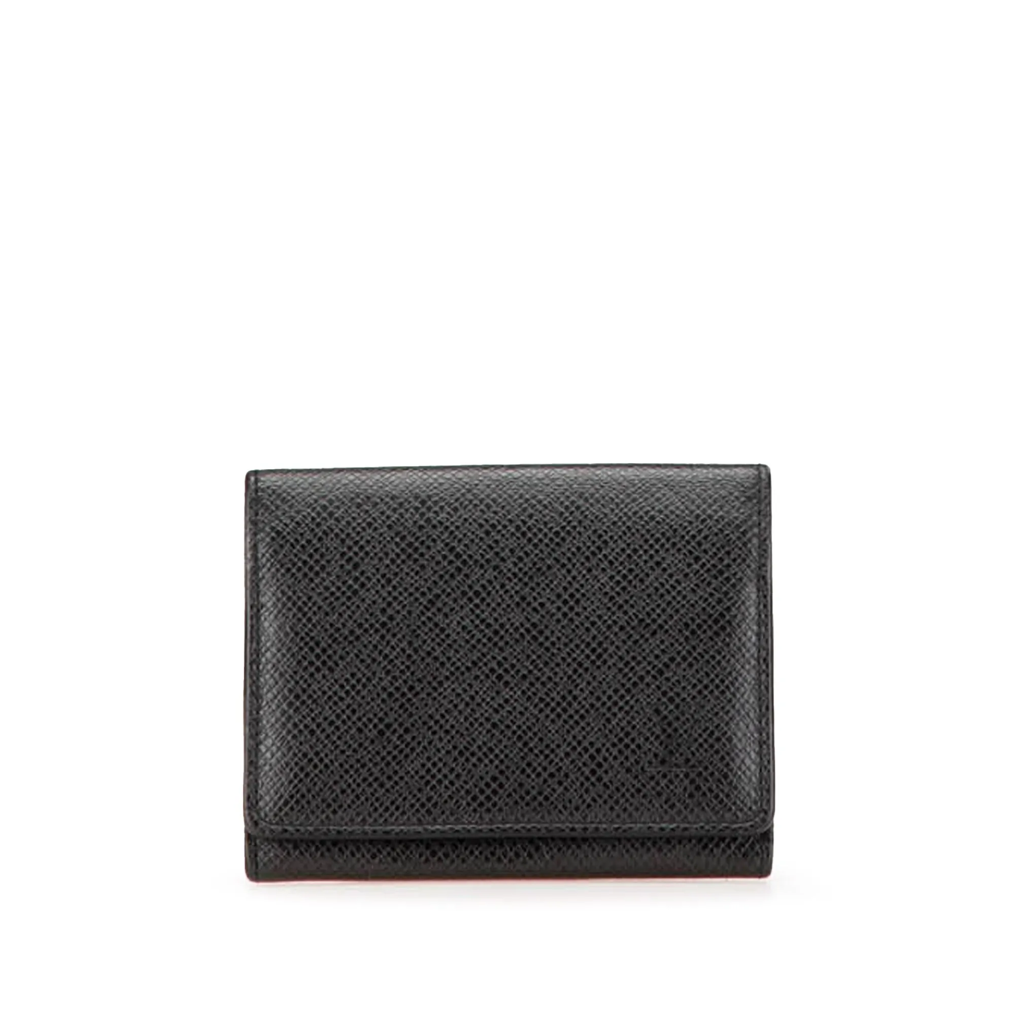 Louis Vuitton Taiga Enveloppe Carte De Visite Black