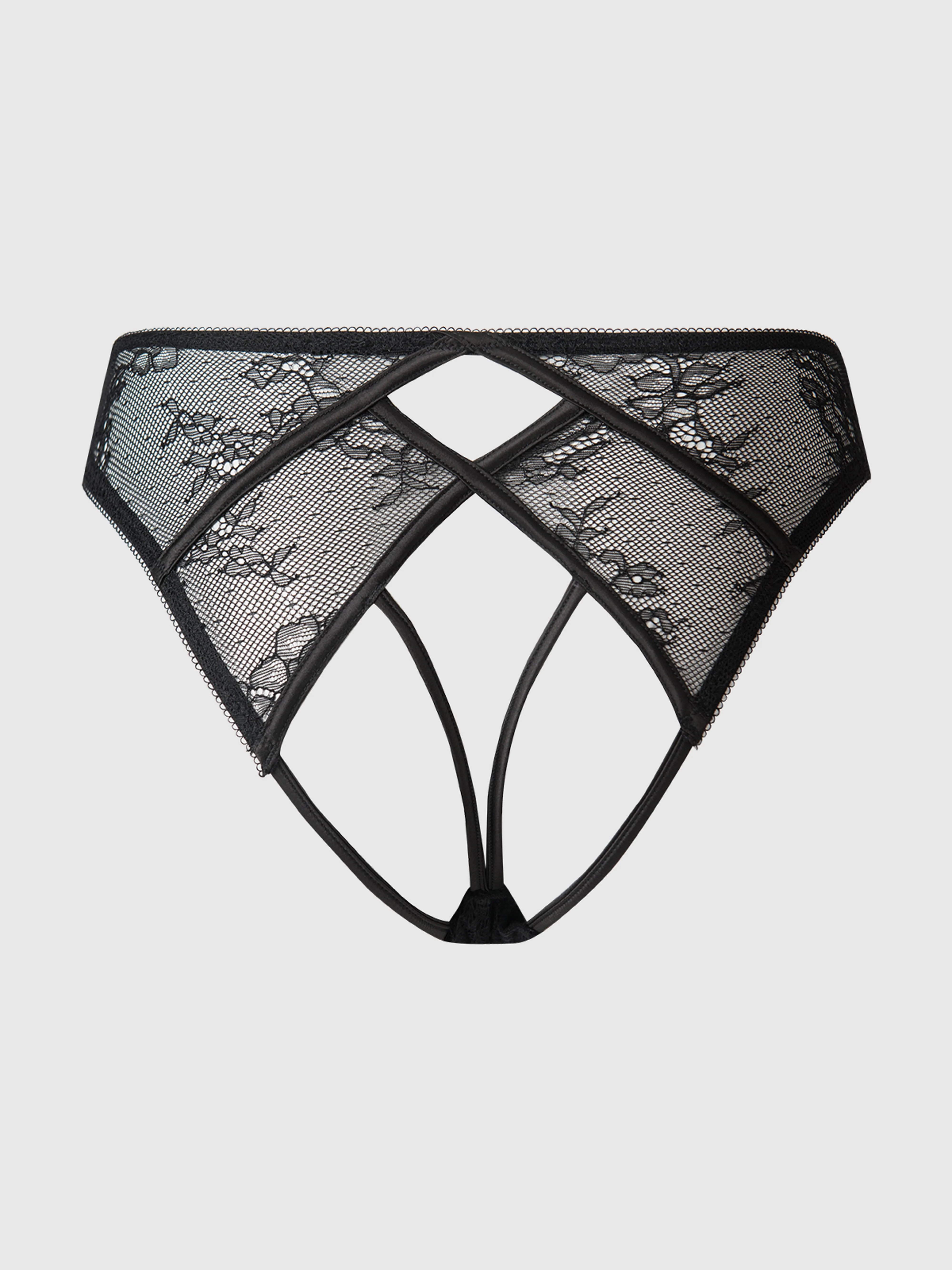 Luella Backless Lace Hipster