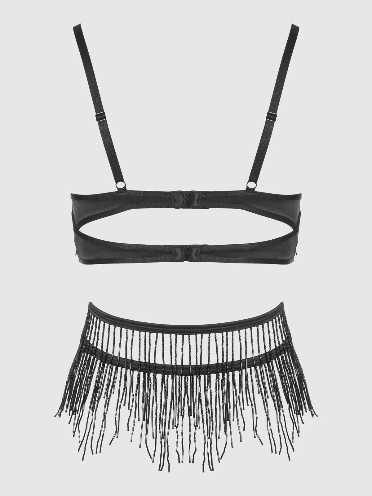 Lune Beaded Longline Bra
