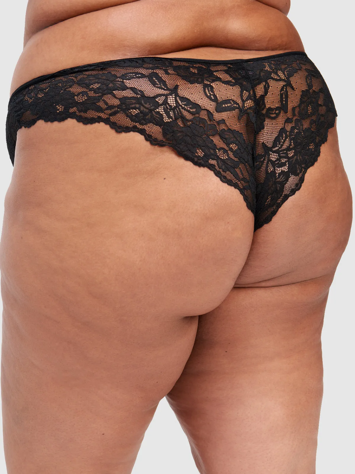 Mabel Lace Up Front Tanga