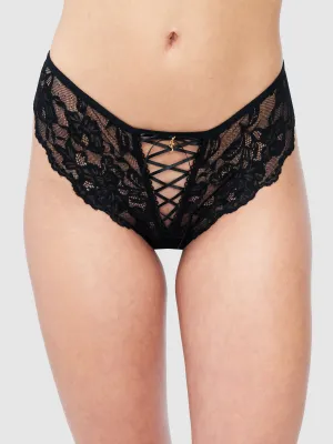 Mabel Lace Up Front Tanga