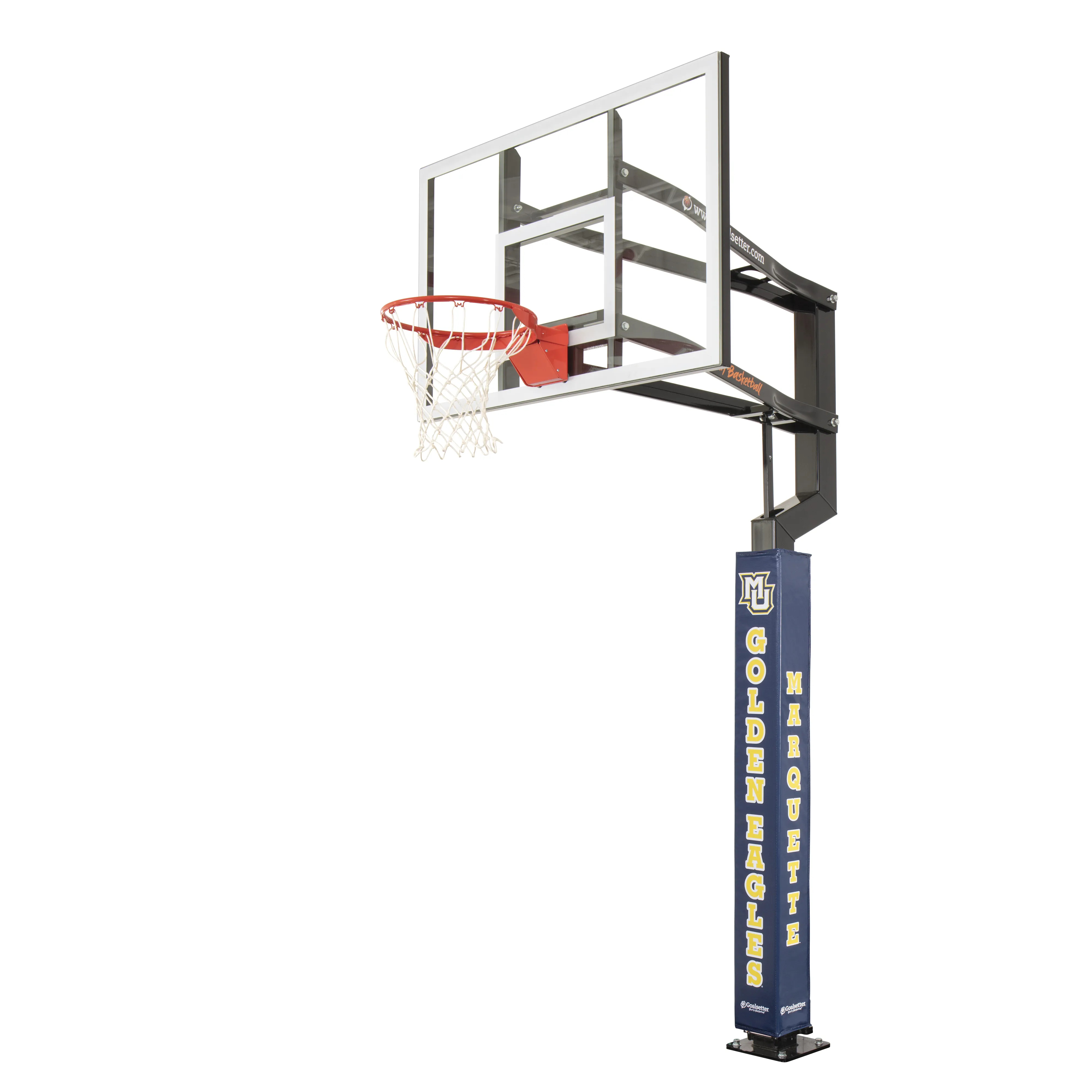 Marquette Golden Eagles Basketball Pole Pad Goalsetter