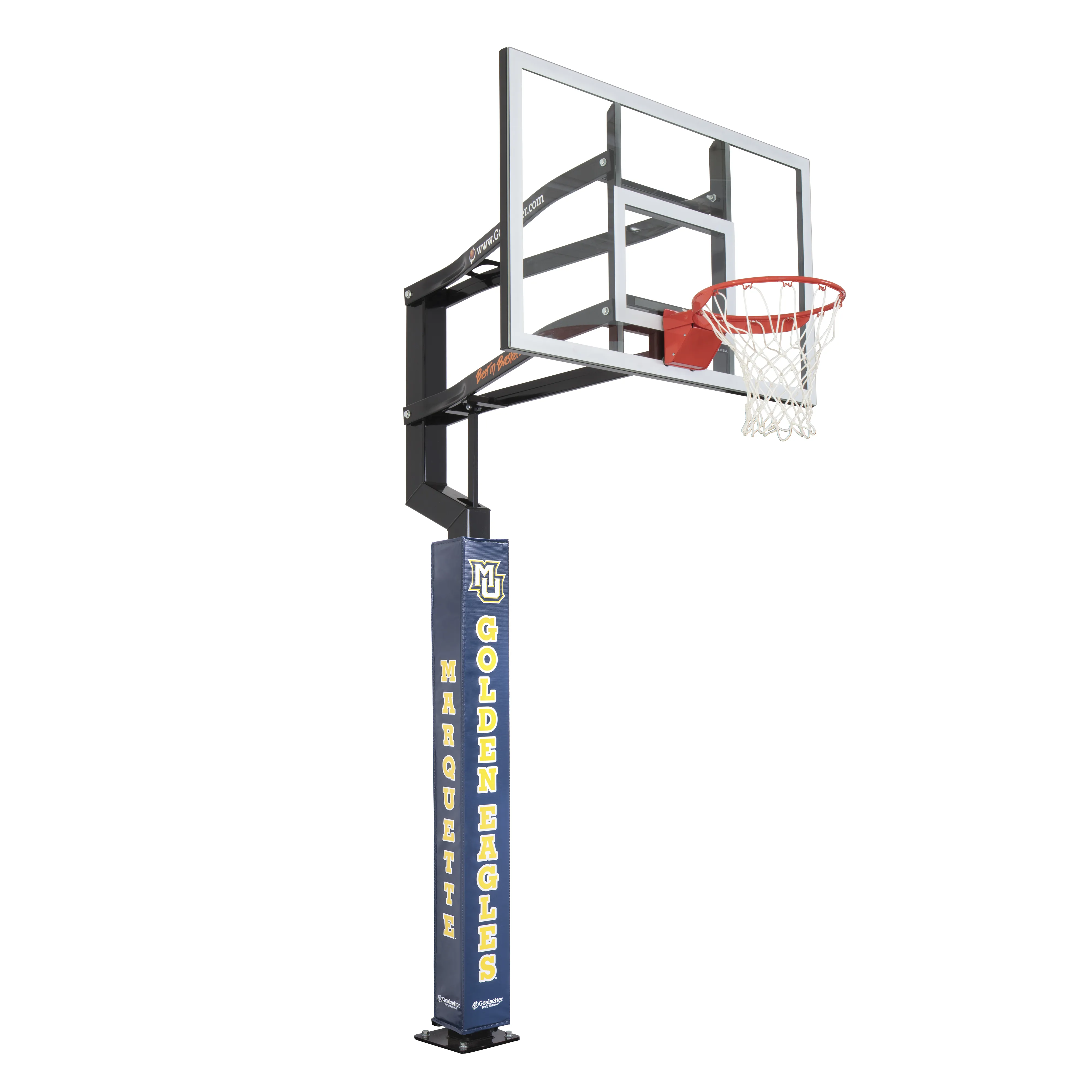 Marquette Golden Eagles Basketball Pole Pad Goalsetter