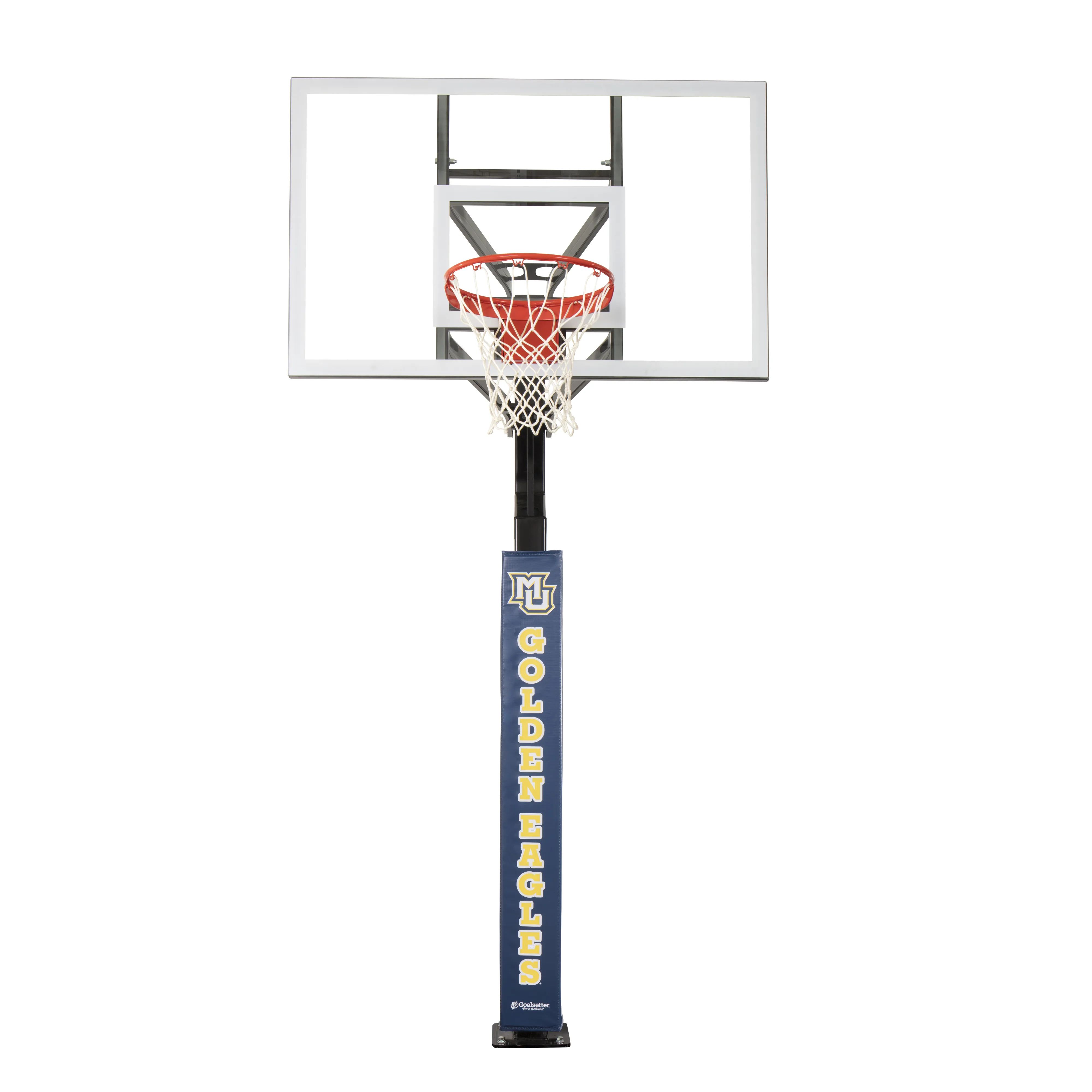 Marquette Golden Eagles Basketball Pole Pad Goalsetter