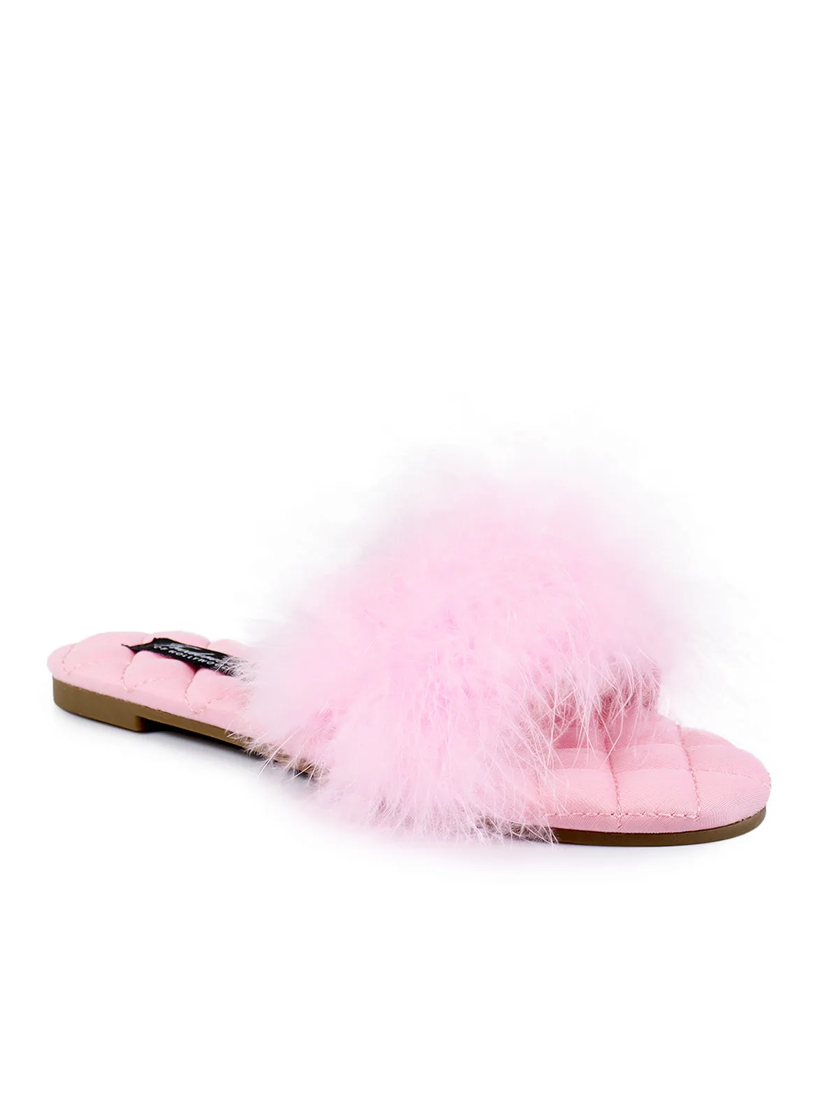 Maxim Feather Flat Sandal