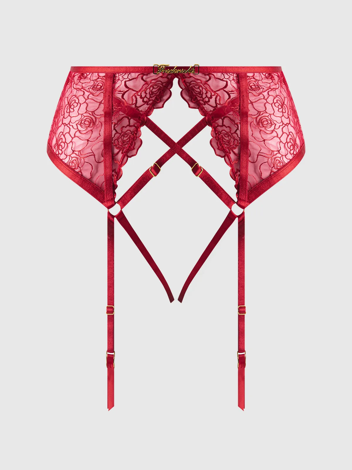 Melrose Embroidered Garter
