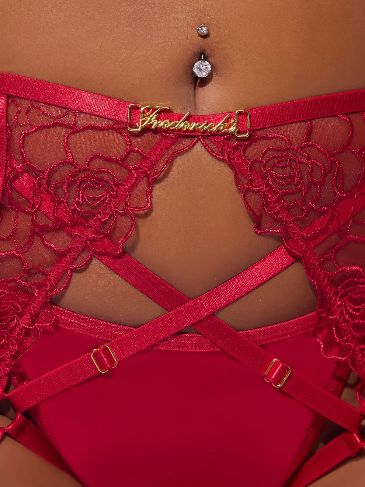 Melrose Embroidered Garter