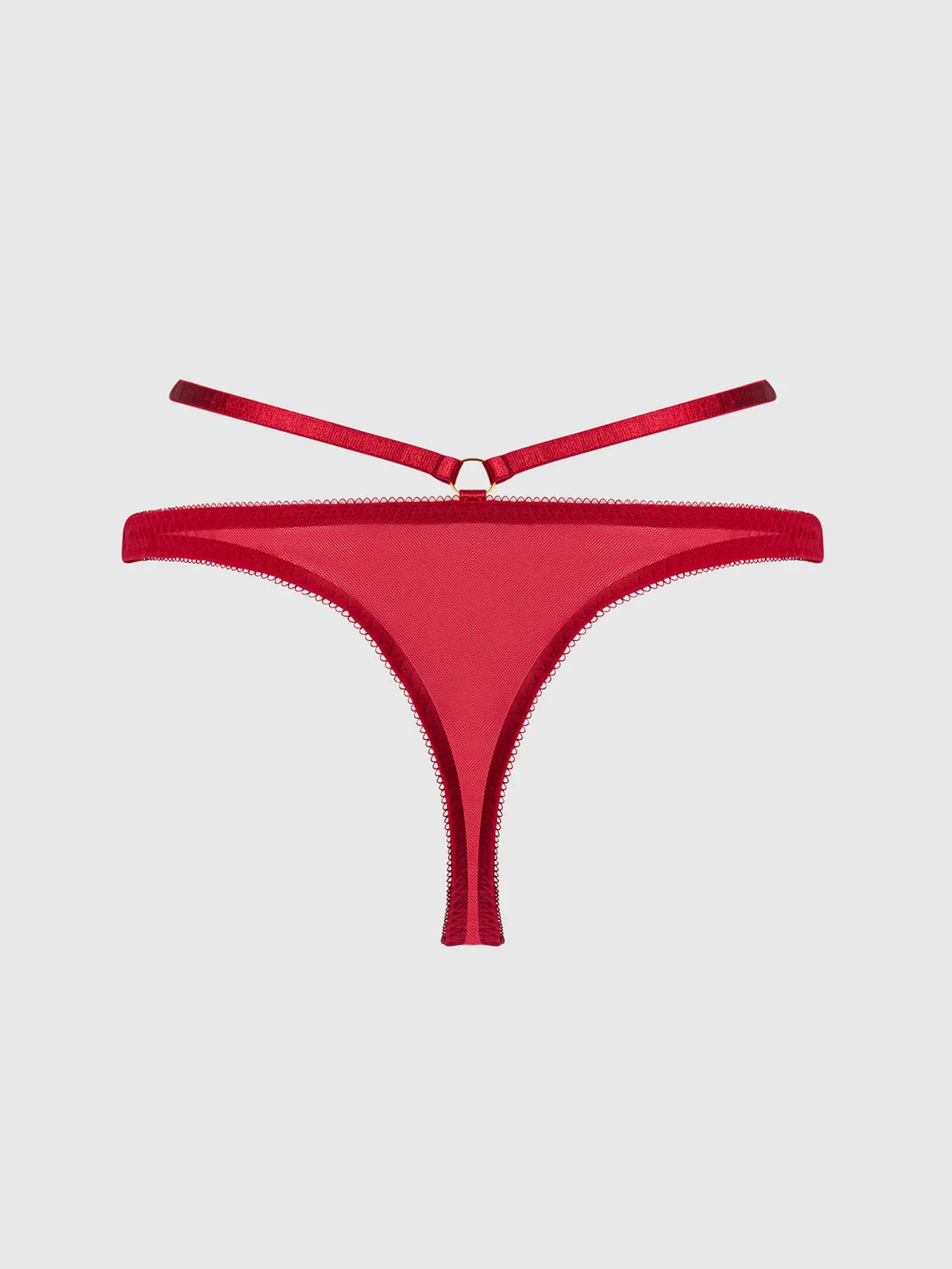 Melrose Embroidered Tanga