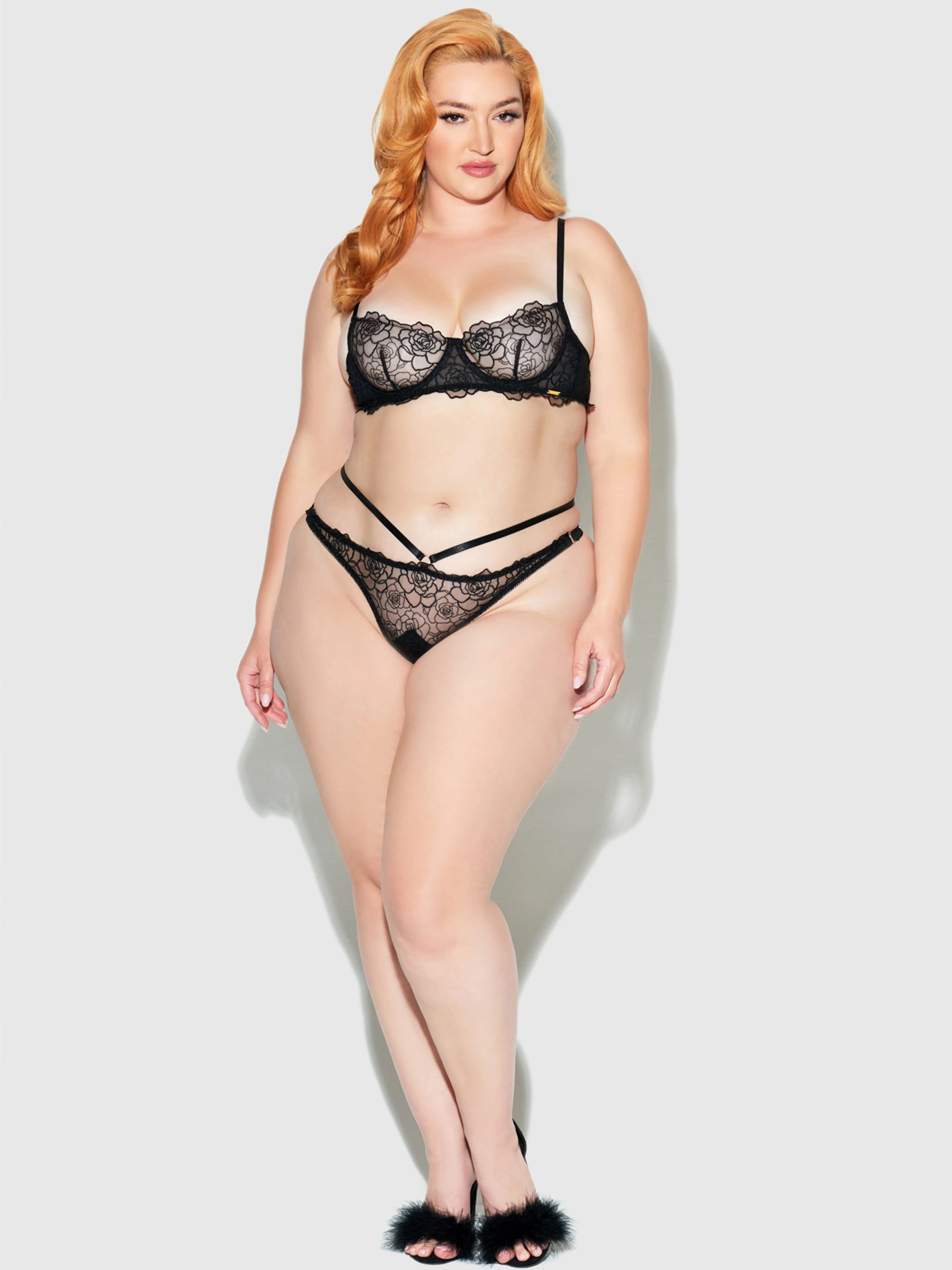 Melrose Embroidered Unlined Bra