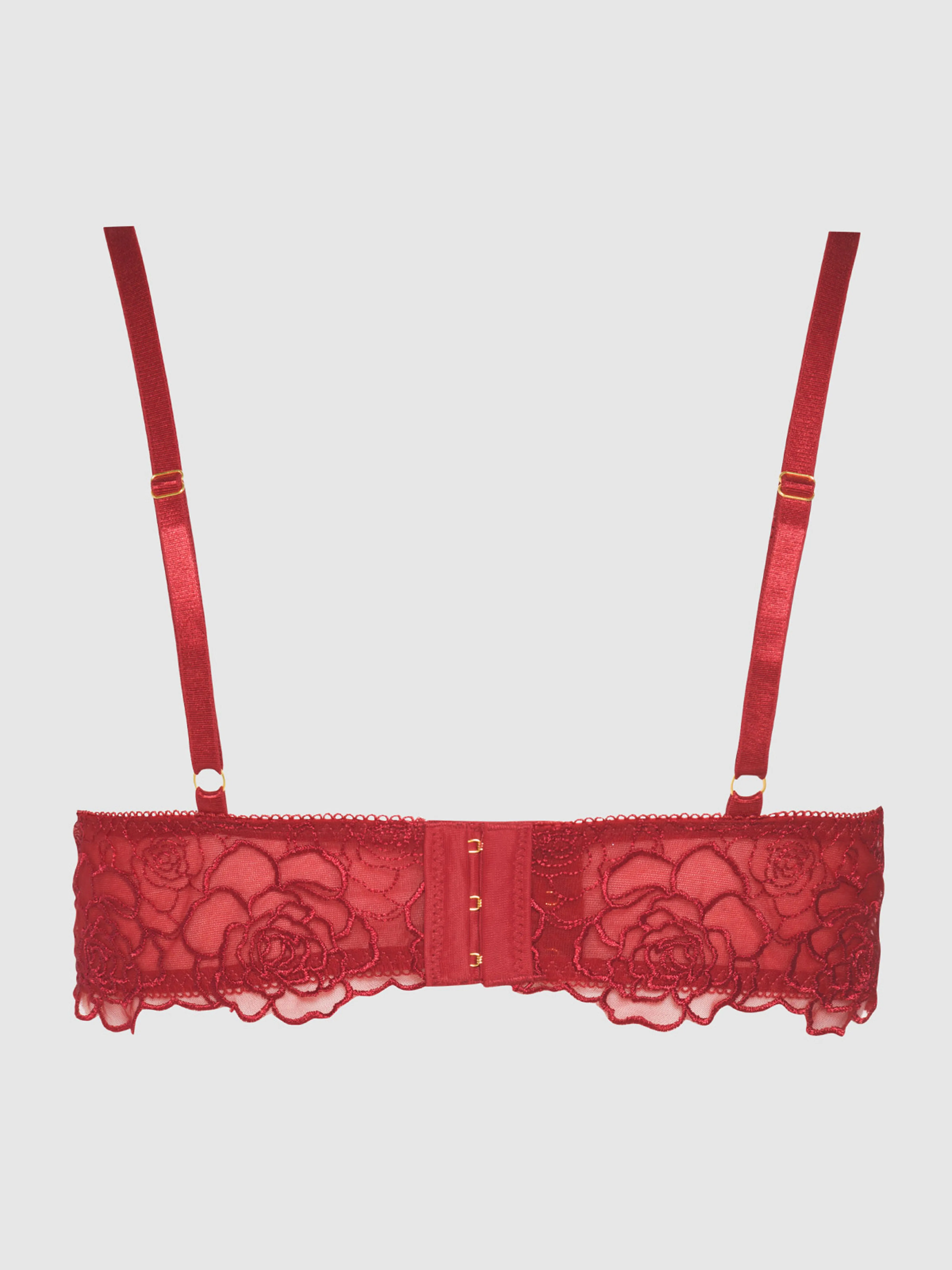 Melrose Embroidered Unlined Bra