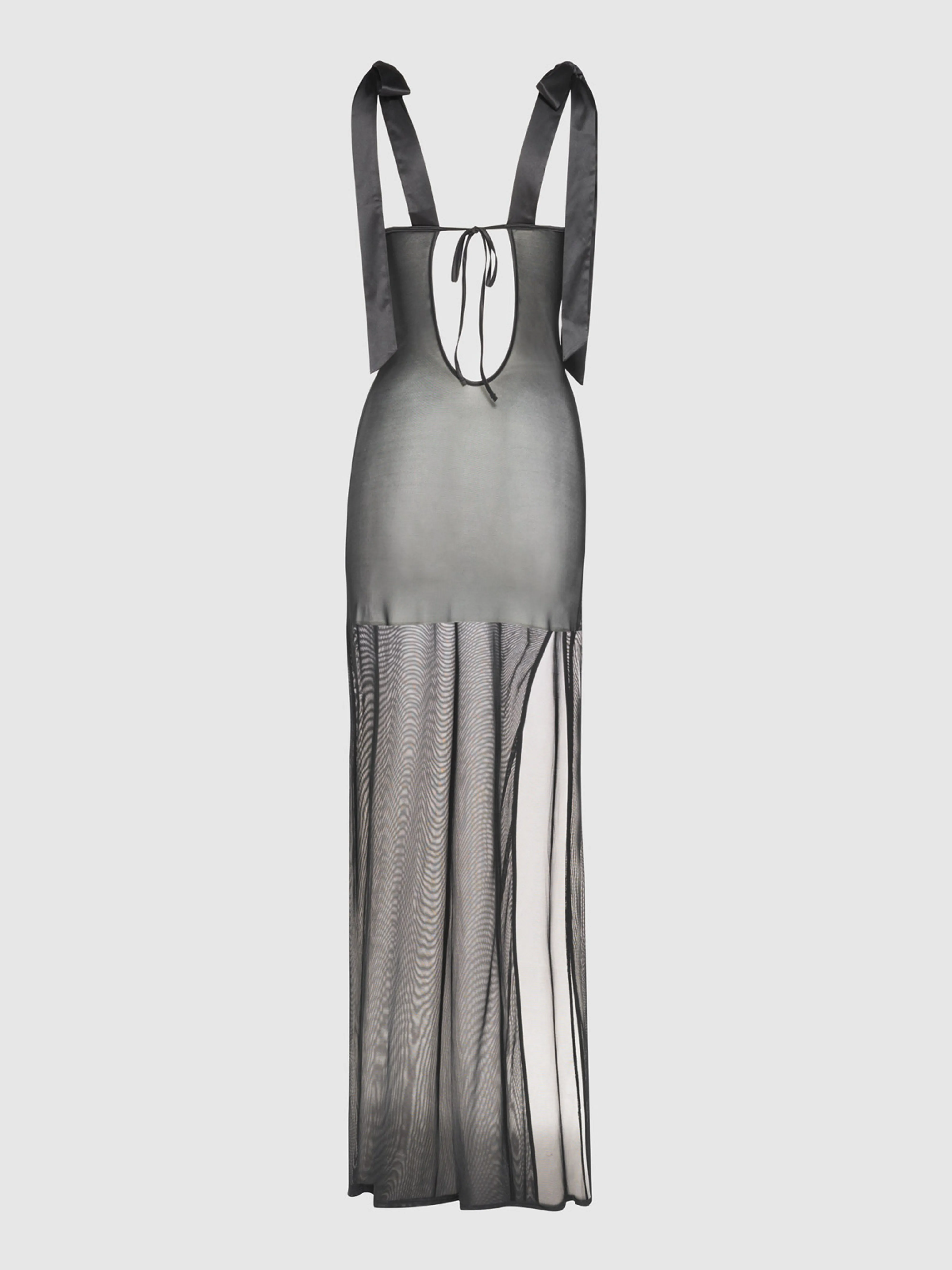 Melrose Satin & Sheer Maxi