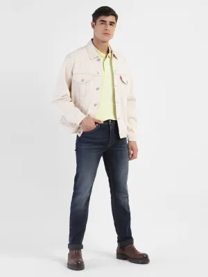Men's Solid Spread Collar Denim Jacket LEVI'S