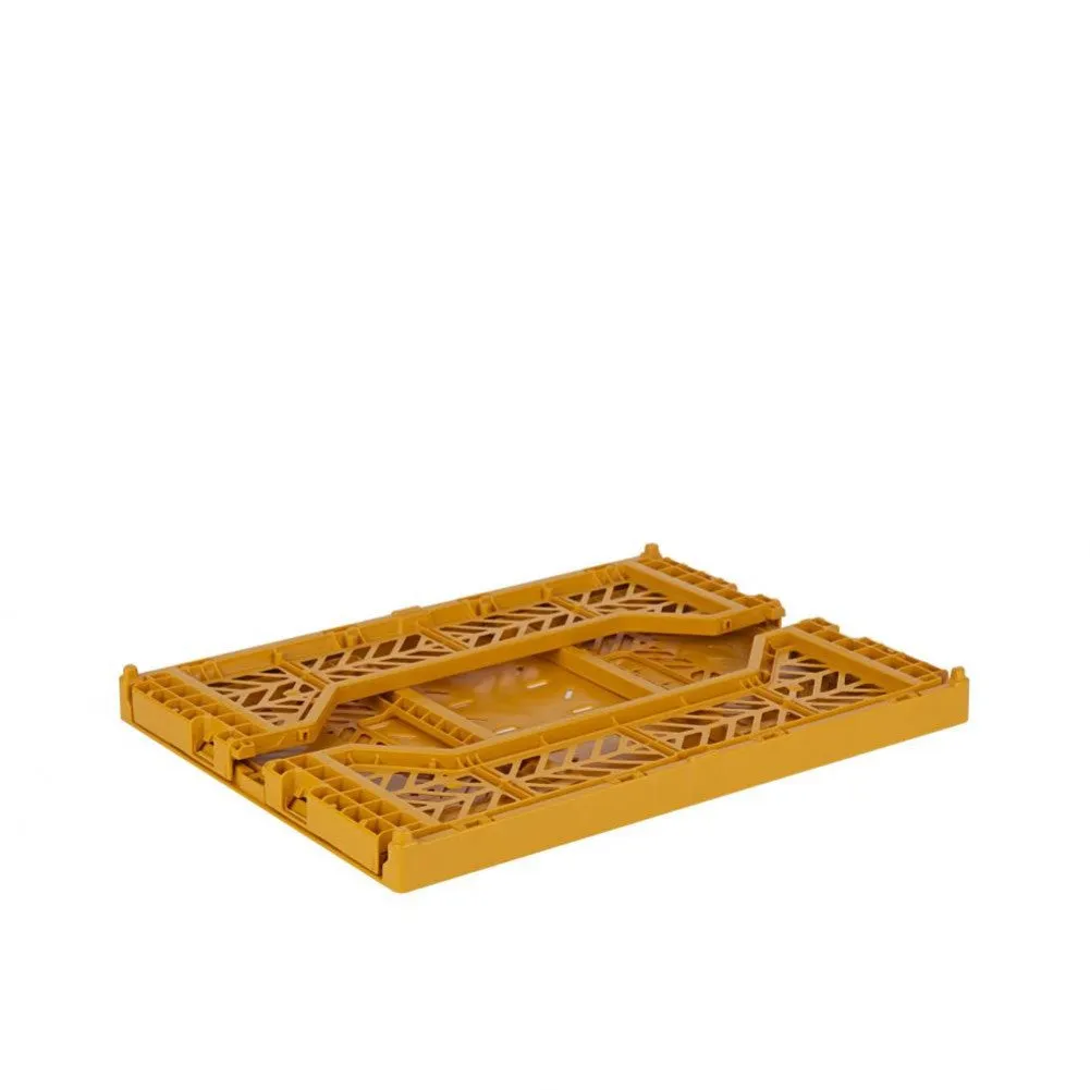 Midi Storage Crate (Mustard)