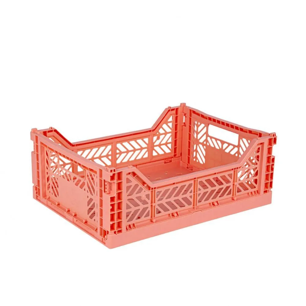 Midi Storage Crate (Salmon)