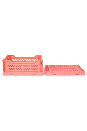 Mini Storage Crate (Salmon)