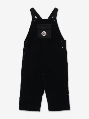 Moncler Enfant Baby Boys Dungarees in Black