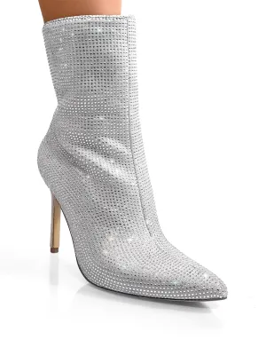 Nadia Rhinestone Booties