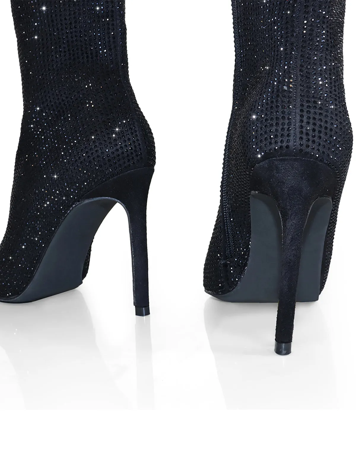 Nadia Rhinestone Booties
