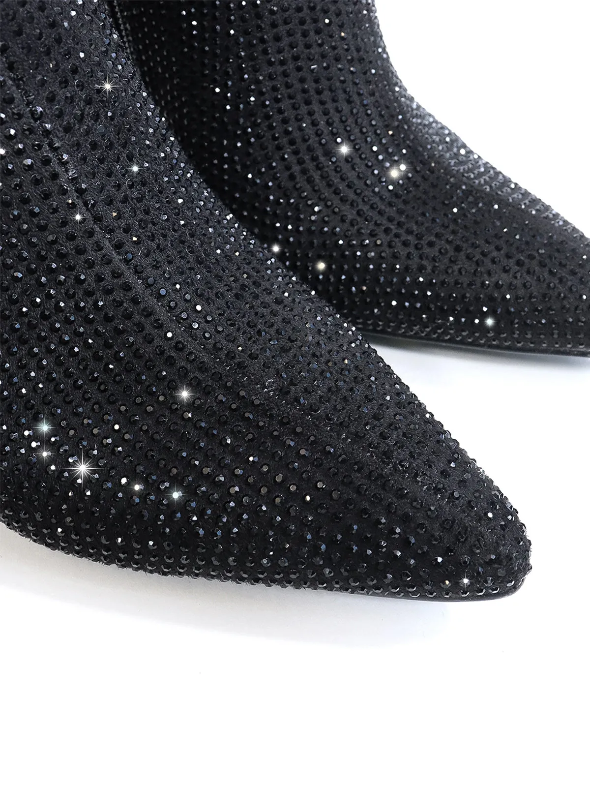 Nadia Rhinestone Booties